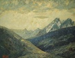 Blick St. Johann, Sntis, Abendstimmung